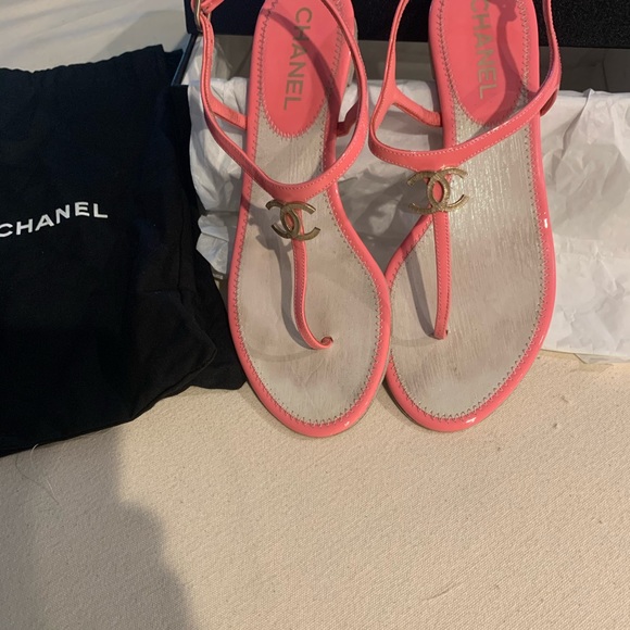 Chanel Sandals size 38 C - Picture 1 of 10